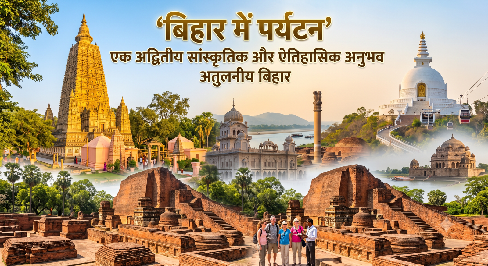 बिहार में पर्यटन क्षेत्र -Tourism sector in Bihar
